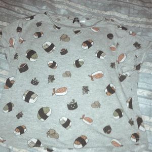 Sushi graphic top